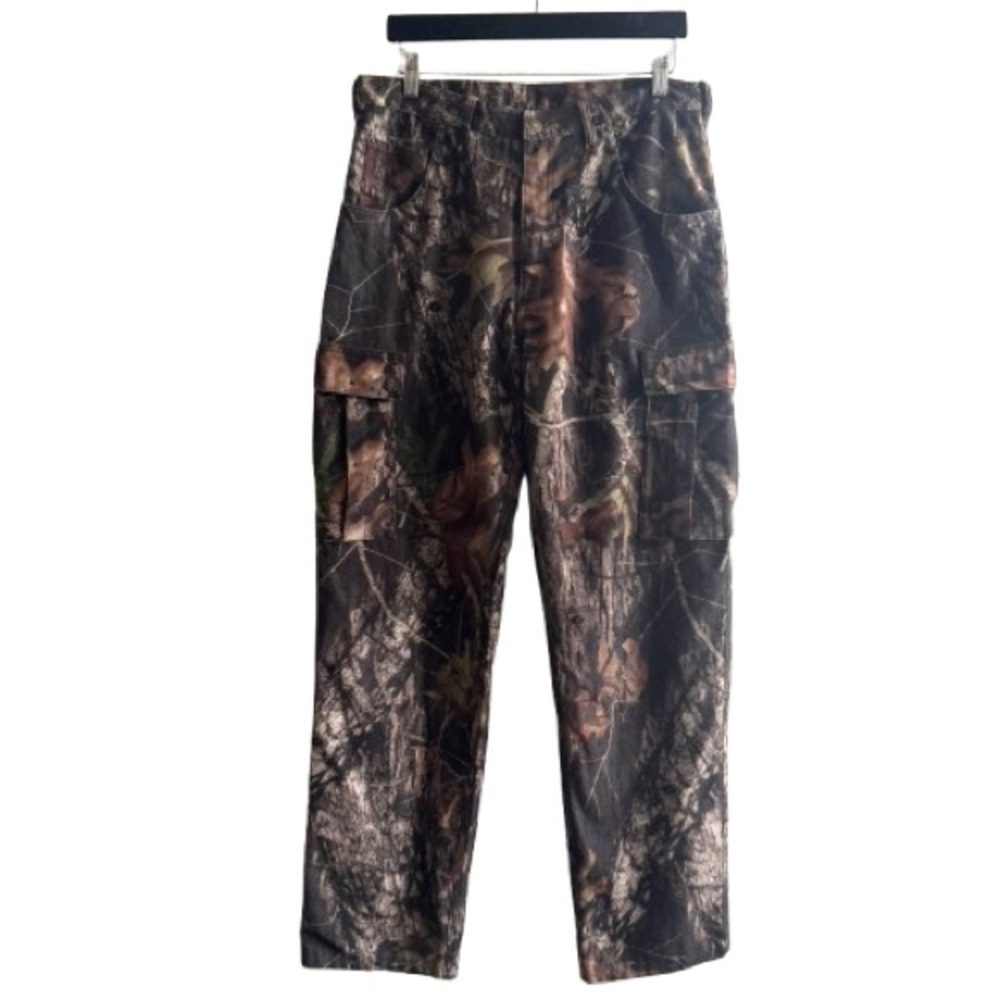 Cabela’s Brown Camo Camouflage Soft Utility Cargo Pants Outdoor Streetwear